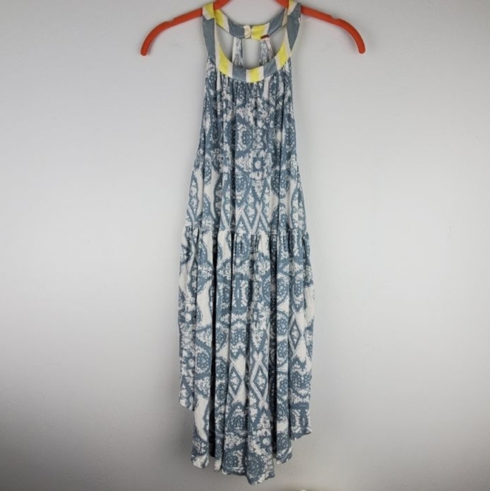 Free People Tunic Ivory Combo Medium - Picture 8 of 16